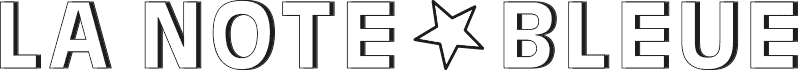 La note bleue logo